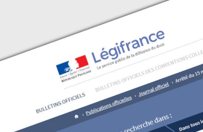 Un nouvel écrin pur Légifrance