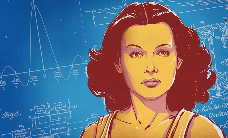 Hedy Lamarr l’actrice qui inventa le Wifi