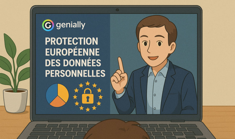 Protection Européenne des Données Personnelles avec Genially